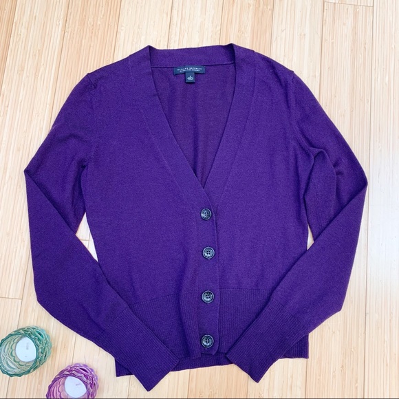 Banana Republic Sweaters - BANANA REPUBLIC extra fine merino wool cardigan, S